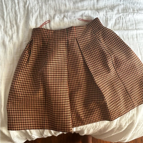 DELPOZO | Plaid wool skirt | size 44 - Picture 3 of 9
